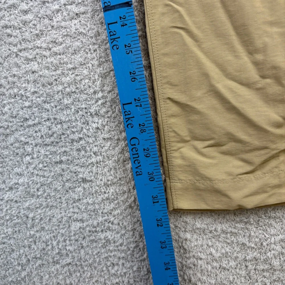 North Face Convertible Pants Mens XL Beige Zip Off Cargo Hiking Outdoor Nylon